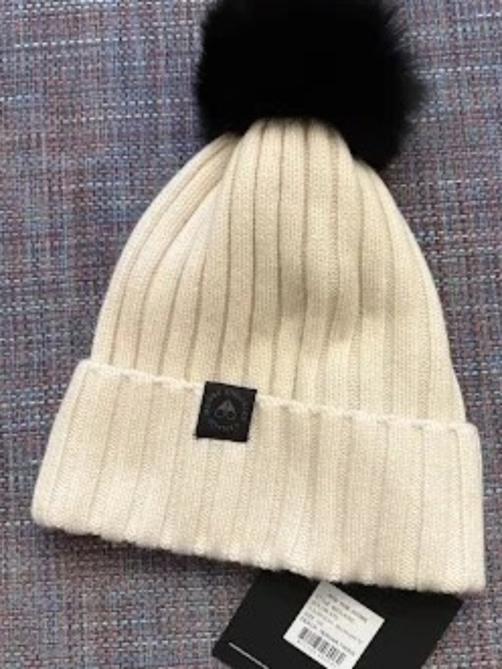 FUR POMPOM BEANIE